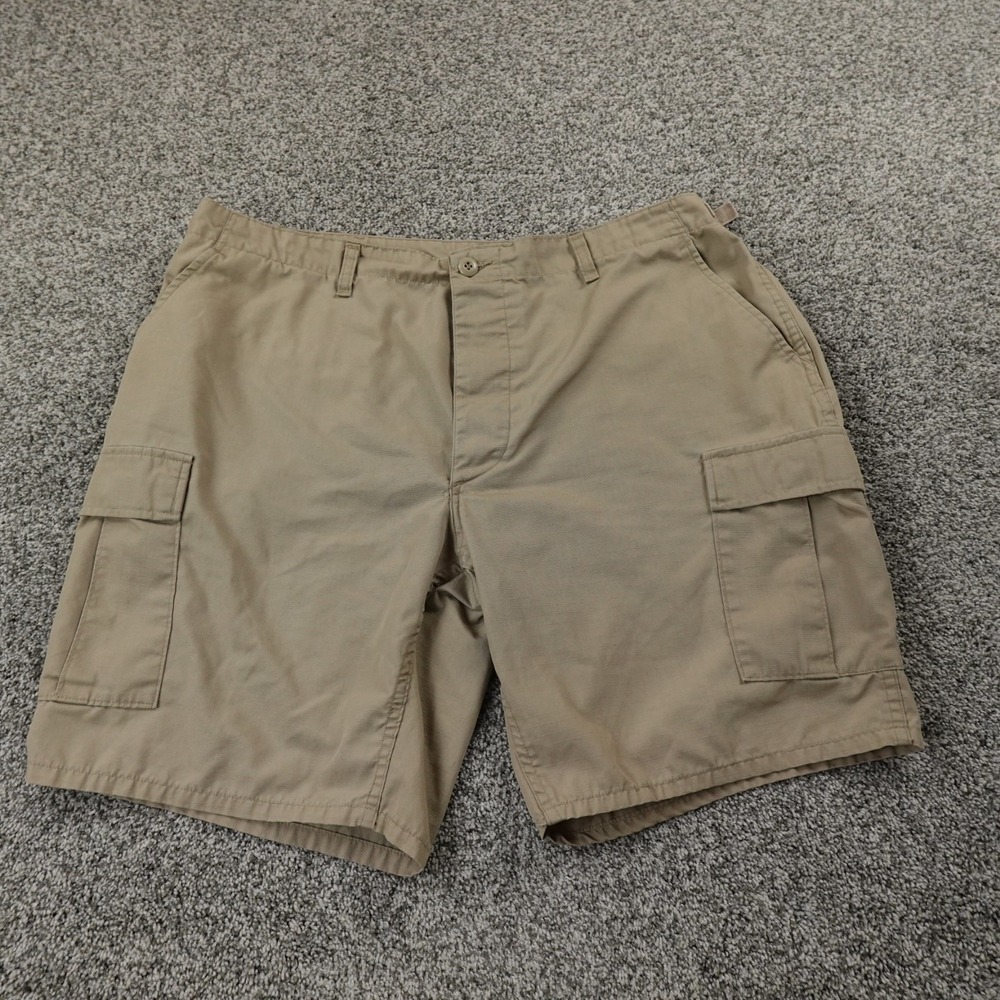 VTG Propper Shorts Mens XL Brown Cargo‎ Utility Ripstop Tactical Military Army